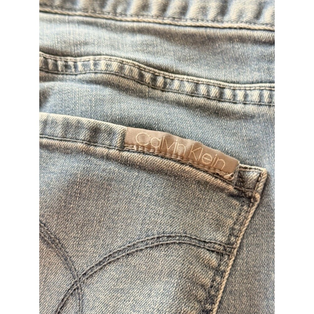 Calvin Klein Jeans Flare Fit Bootcut Blue Jeans Women’s Size 27/4 RN 36009 - Picture 11 of 13